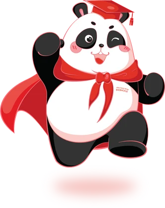 Gấu Bảo Bảo vẫy tay